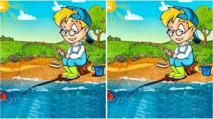 3 отличия. Разминка внимательности.