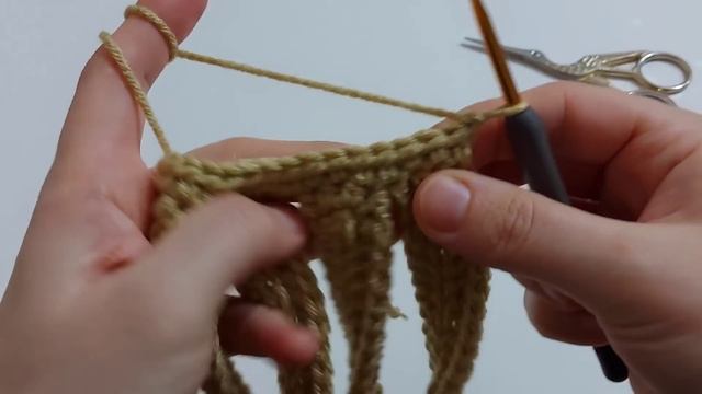 Çok Kolay Tığ işi Halat Örgülü Saç Bandı Yapımı / Bandana Örgü Modelleri