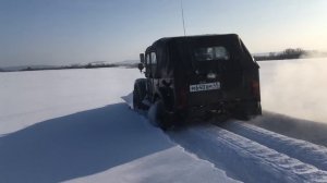Газ69 снег Чигвинцев