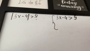 Решение линейных неравенств, содержащих переменную под знаком модуля. Урок 3.