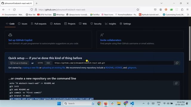 How to Host React with Git hub pages | Free Hosting React Project | React malayalam | Techflix AI