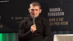 Хабиб Нурмагомедов про Фёдора Емельяненко