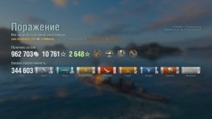 Эсминец X Shimakaze : +344к урона 5 фрагов на карте Ловушка - World of Warships