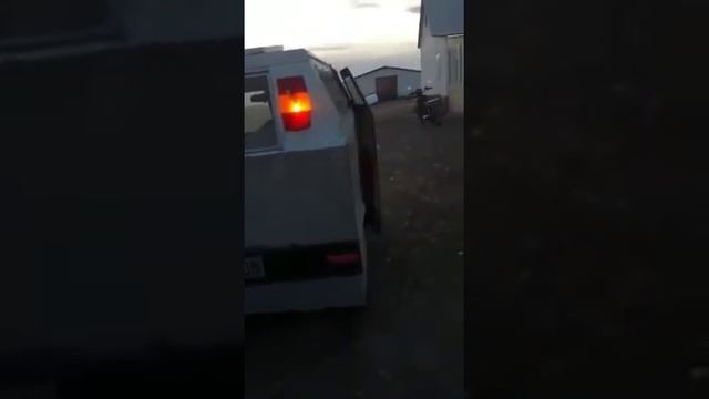 Казахские умельцы, гелен из мотоцикла?