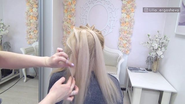 Красивые прически пошагово.Восточный Хвост