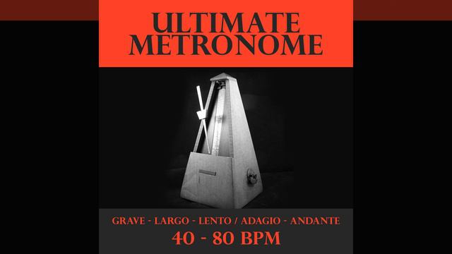 Metronome - 80 BPM - Andante смотреть онлайн