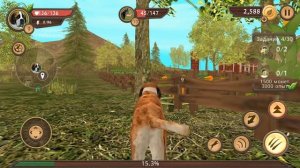 Dog Sim #2. Летсплей Симулятор собаки онлайн. Прохождение. Булат играет в игры