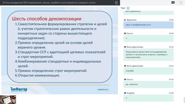 Этапы внедрения KPI-управления: риски, ошибки и инструменты каждого этапа 25.09.2019