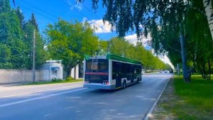В Йошкар-Оле начал работу новый троллейбус на автономном ходу