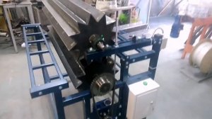 Станок для гофрирования металлической сетки для производства воздушных фильтров