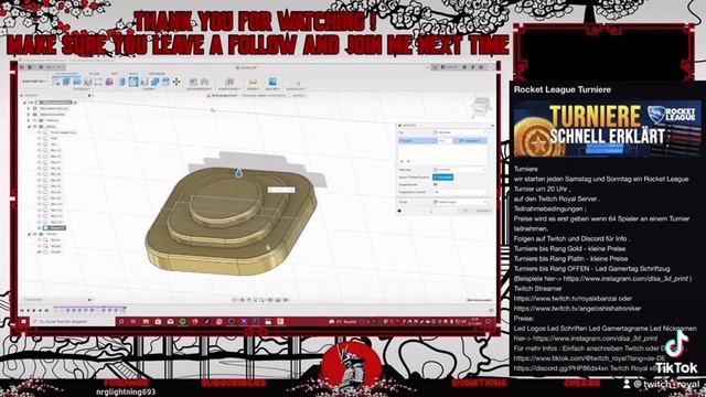 Rocket League Logo als Pokal 🏆 für den 3D Druck смотреть онлайн