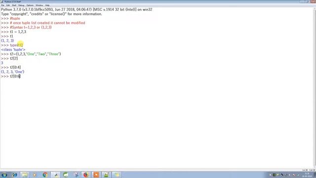 Python Tutorial - Tuple смотреть онлайн
