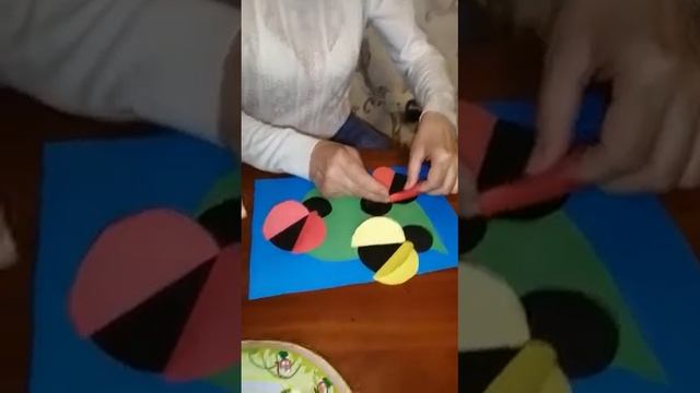 Аппликация, 5-7 лет, "Божья коровка" смотреть онлайн
