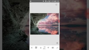 Как изменять видео в Snapseed  (Двойная экспозиция)))как сделать розовые облака