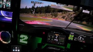 Terminei em P4 com a Ferrari 488 GT3 em Spa