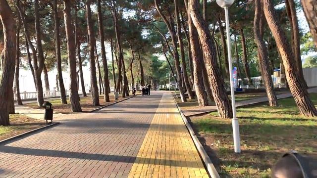 4K Cycling Along The Gelendzhik Embankment
