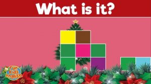 Learn Christmas Vocabulary | What Is It? | English Pattern Practice for ESL | Fun Kids English
