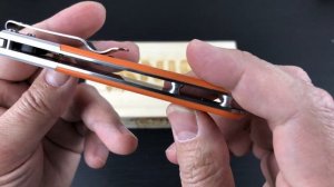 Нож "G743-1-OR" 440C Orange G-10 от Ganzo