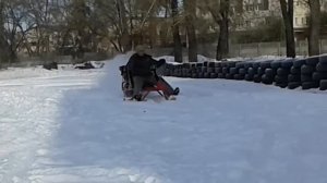 Снегокат с мотором