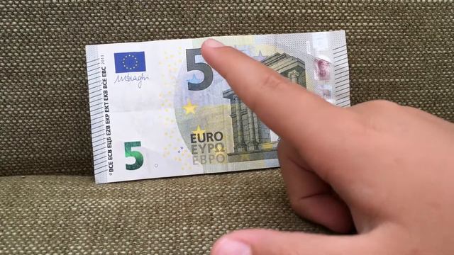 Обзор Купюры 5 Евро смотреть онлайн