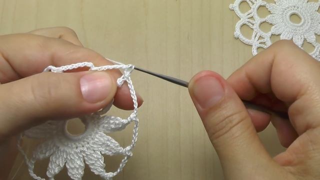 Круглый мотив крючком - урок по вязанию - Crochet motifs for beginners