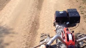 Обкатка мотоблока с прицепом.Часть 3.