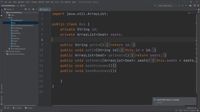 19 - Inheritance in Java (Bus Booking Project) смотреть онлайн