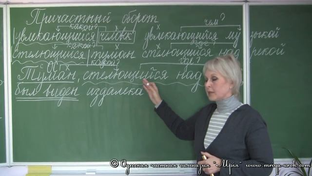 Причастный оборот