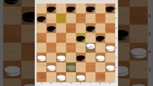 Разбор партии для детей, начинающих / Шашки