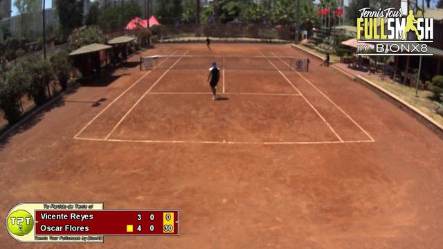 Tennis Tour FullSmash by BionX8 // Vicente Reyes vs Oscar Flores смотреть онлайн