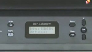 How to connect WIFI in Brother DCP-L2520DW Wireless Setup without having a CD drive