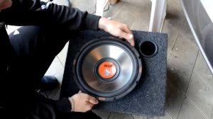 Установка сабвуфера Mystery MSK-12.3 в Nissan Almera N16