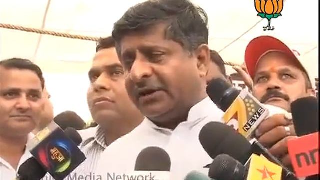 Satyagraha at Rajghat: Sh. Ravi Shankar Prasad: 07.06.2011