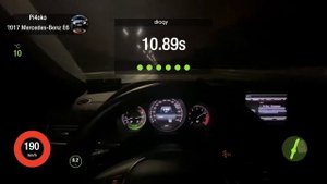 Замер 100-200 Мерседес Е400 w212 рест... stage 1 (decat )