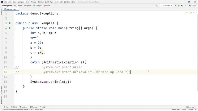 Java Exception Handling Demystified: Part 1 || try{} catch{} finally{} blocks смотреть онлайн