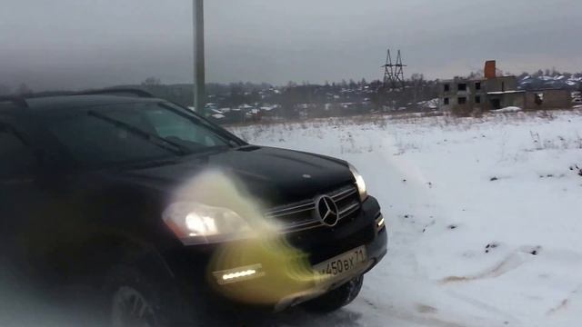 тест драйв Мерседес GL смотреть онлайн