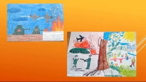 Дети рисуют войну.