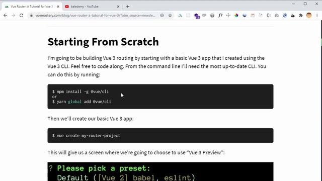 Vue 3 Tutorial Indonesia #2 - Upgrade Vue CLI
