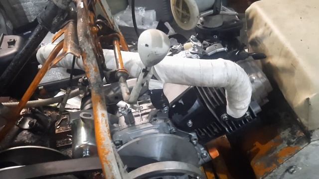 Установка Лифан 20 на буран. смотреть онлайн