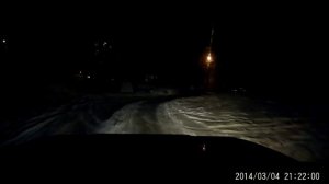 Испытание дешевой китайской лампы H4 галогенка в синей колбе.