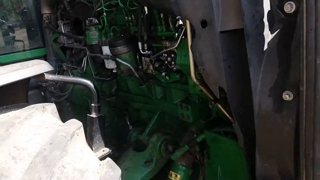 Робота двигателя John Deree, система газорспредиления... смотреть онлайн