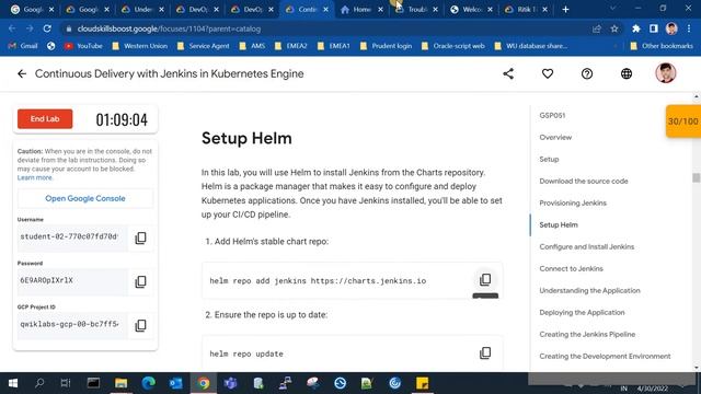 Continuous Delivery with Jenkins in Kubernetes Engine | Google Cloud Ready Facilitator Program 2022 смотреть онлайн