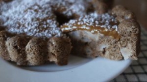 Очень Вкусный Яблочный пирог с Карамелью из Зеленой Гречки Без Муки и Сахара