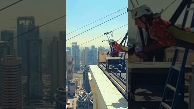 Xline Dubai | Dubai Marina Zip line | Dubai adventure | Must Do In Dubai | Dubai Attractions