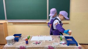 Мастерята - школа 1636, 2 класс - малярные и декоративные работы