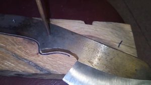 Топор из рессоры своими руками.