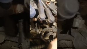 Снятие стартера Хундай Акцент 1995г