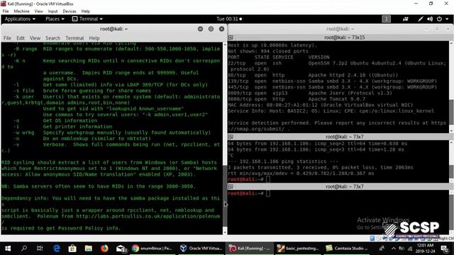 Kali tools - Enum4Linux - Enumerate data from Windows and Samba hosts смотреть онлайн