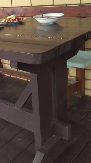 Деревянный стол своими руками.