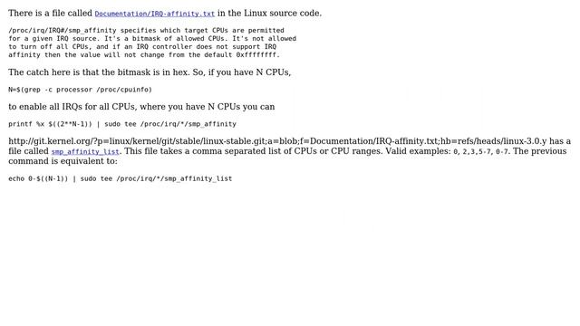 DevOps & SysAdmins: How to change SMP affinity of an IRQ on Ubuntu PV domU inside Xen XCP? смотреть онлайн